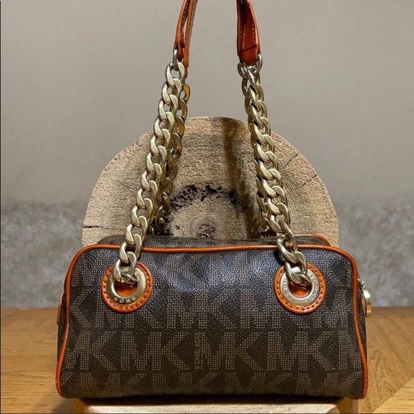 🛑 RARE & HTF MICHAEL KORS Monogram MINI Bag - Picture 2 of 12
